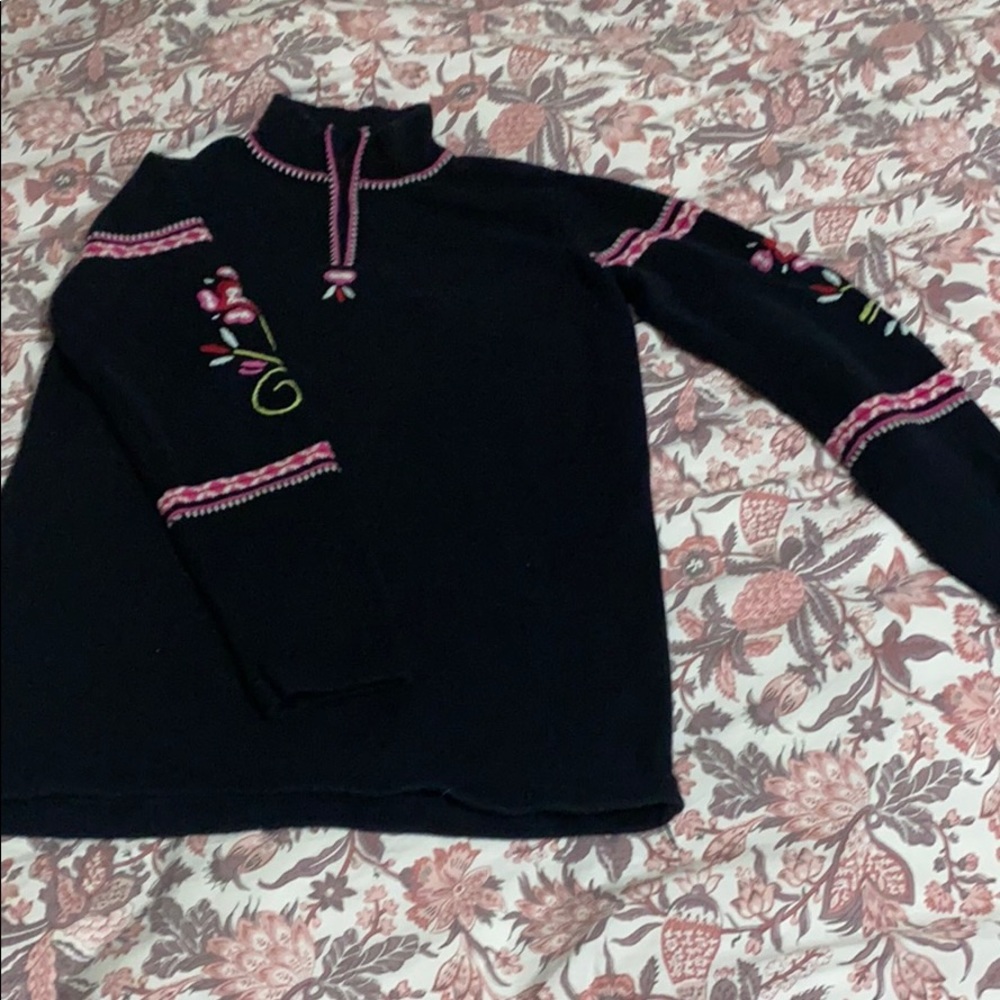 Hanna Andersson embroidered sweater